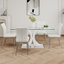 Table en verre de style moderne