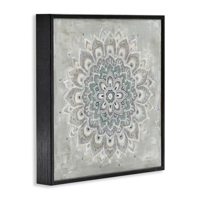 Fleur de mandala doux, estampe numérique par Danhui Nai