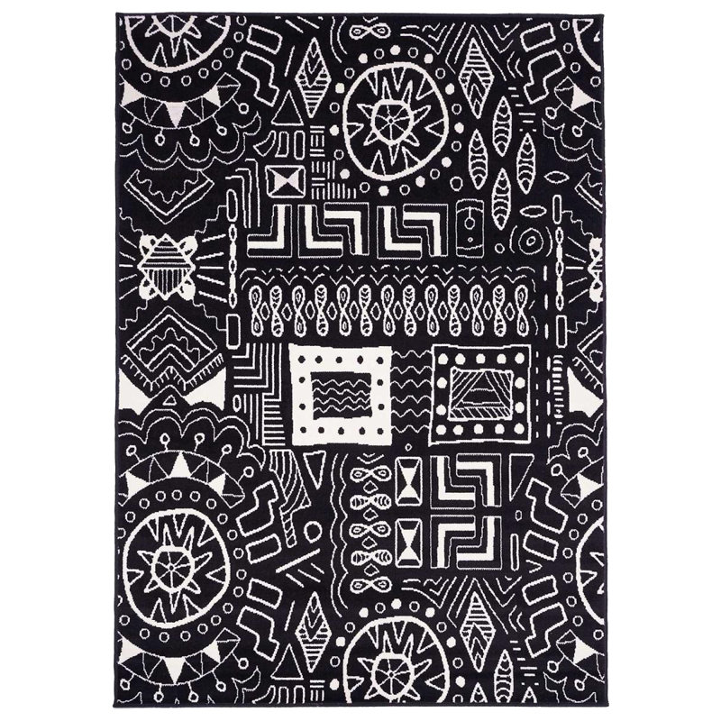 Cookson Geometric Area Rug, Rectangle 60 x 110cm