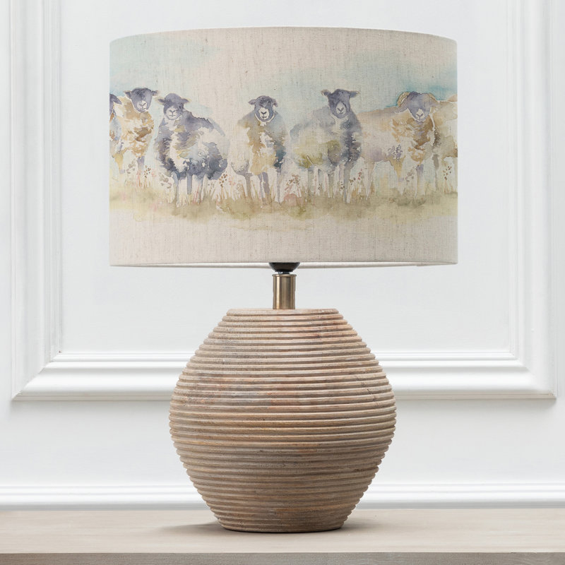 Cerys Wood Table Lamp