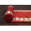 Tapis rouge en laine rouge Gabbeh Kashkoli