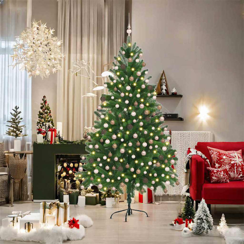 5.91' H Lighted Artificial Christmas Tree