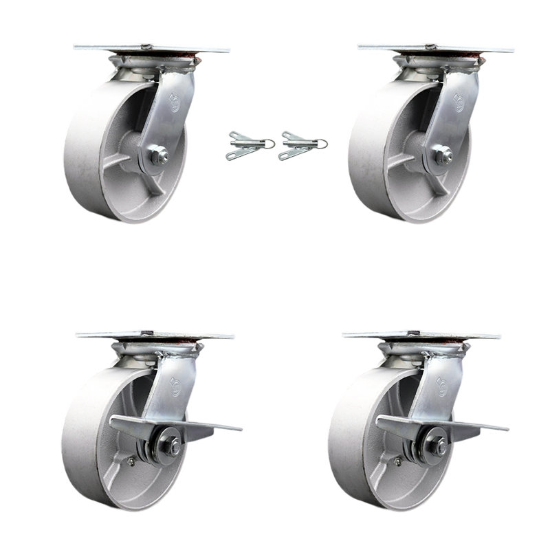 Ensemble de roulettes 4 pièces