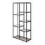 Aimslee 180cm H x 86cm W Stainless Steel Etagere Bookcase-1075227015