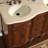 Pina 55'' Double Bathroom Vanity with Marble Top