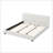 King Button Headboard Boucle Bed Frames-2009224866-2009224867