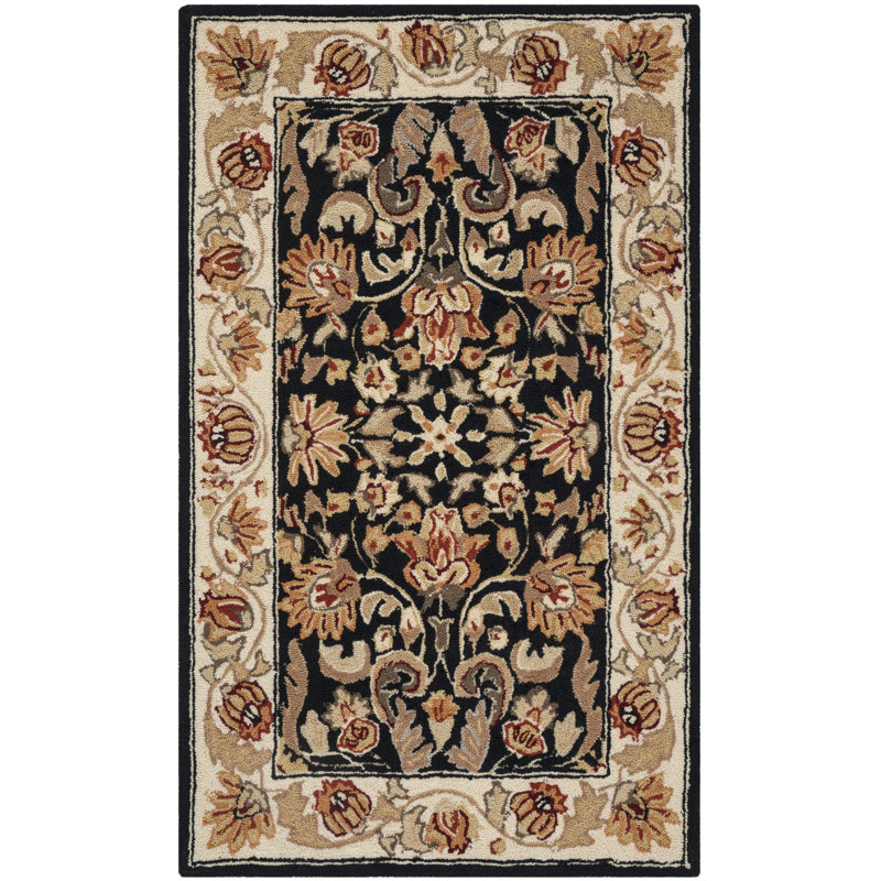 Harms Hand Hooked Performance Oriental Rug, Rectangle 2' x 3'