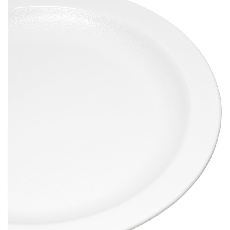 Plaque de rebord étroite 6,5 po, Blanc