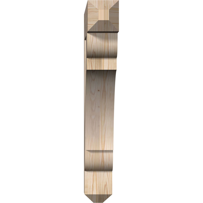 Support l 5 1/2 po x P 34 po x H 38 po, Sapin de Douglas, H 38 po x l 5,5 po x P 34 po