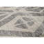 Tapis gris foncé et beige noué à la main de haute qualité