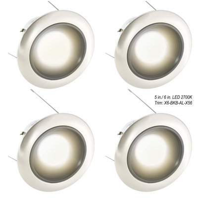 7.5'' Dimmable Air-Tight Standard Recessed Lighting Kit
