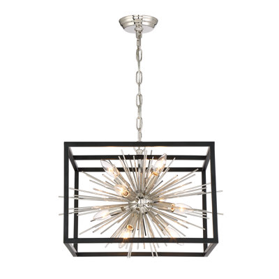 Lustre sphérique Spoutnik à 10 lumières Polina