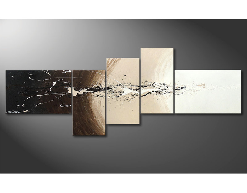 5 Piece No Frame Painting on Canvas