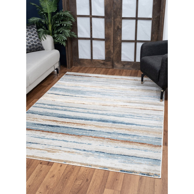 Tapis élégant en polyester résistant aux taches, idéal pour les maisons et les endroits très passants