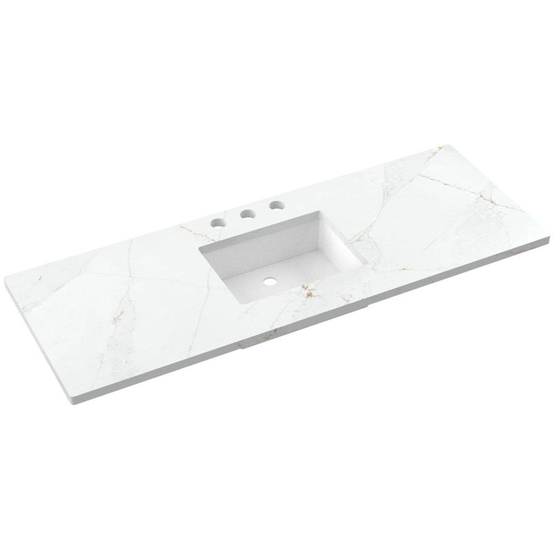 Avalon Single Extra Wide Bath Vanity, Classic Black, 60", Matte Black