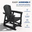 Fauteuil oscillant en PEHD Adirondack-832047080-832047073
