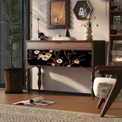 Console rétro avec tiroirs Retro Classical Elegant