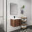 Zablotny 23.6 " W Free Standing Wall Mounted 1 Single Vanity Bathroom Vanity With Top