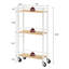 Chariot-bar étroit sur roulettes à 3 niveaux-510100864