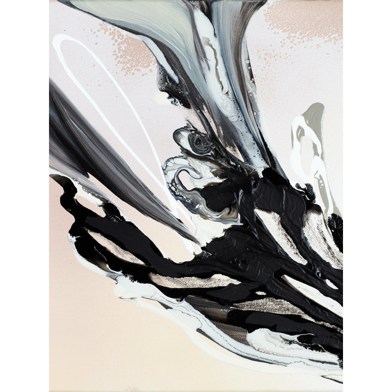 " Unearthed Ii " by Novi Lim, Black Framed Paper, 20" H x 16" W