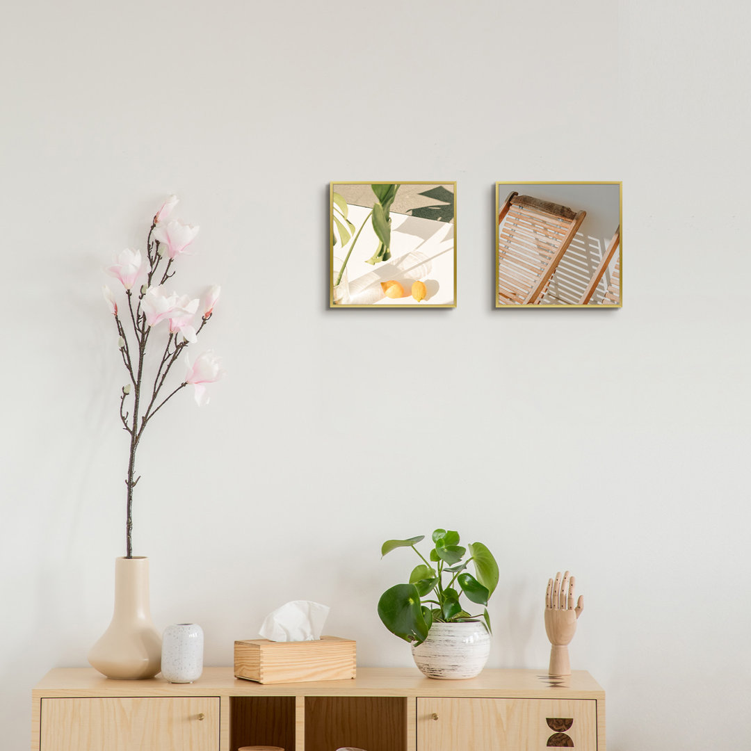 Drennon Metal Picture Frame, Aluminum Photo Frame (Set of 2) Basics by Wayfair® 