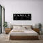 «Family Family Artwork», typographie moderne, photos de chambre, impression sur toile encadrée, 3 pièces-128129610-128129611-128129613