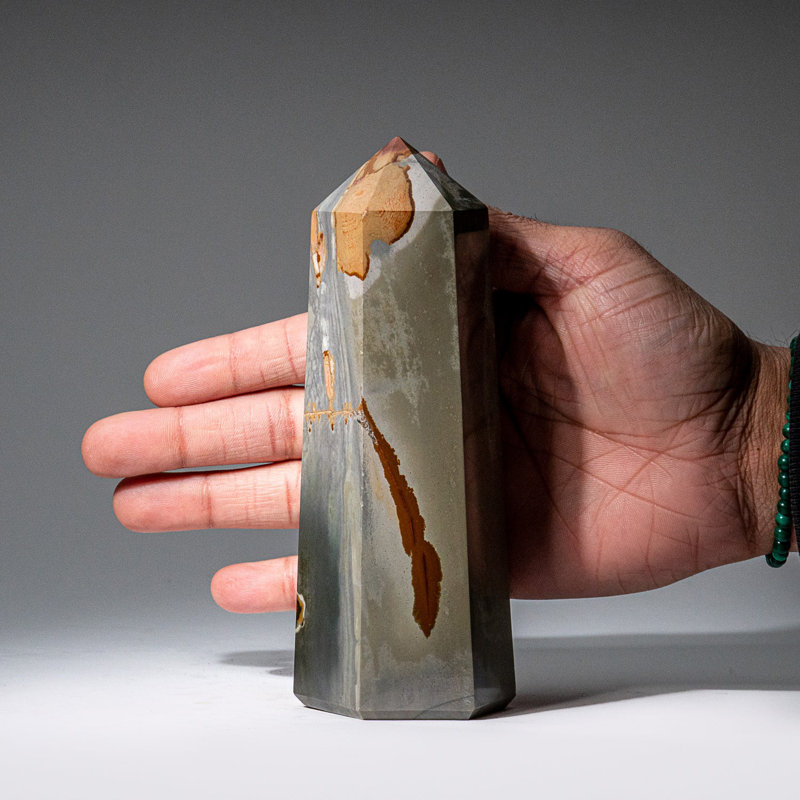 Polished Polychrome Point from Madagascar (1.6 Lbs)