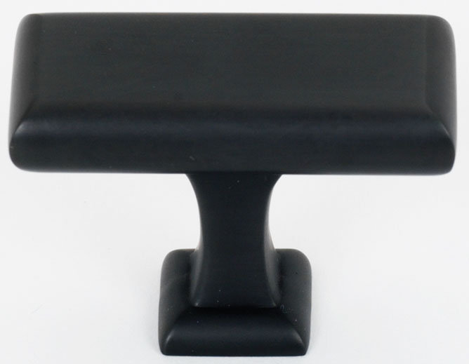 Manhattan Rectangular Knob, Bronze