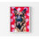 Magdalena Pop Dog par Kim Curationa, reproduction de portrait de chien de police, berger allemand, reproduction d'art, grand chien, affiche, rose vif