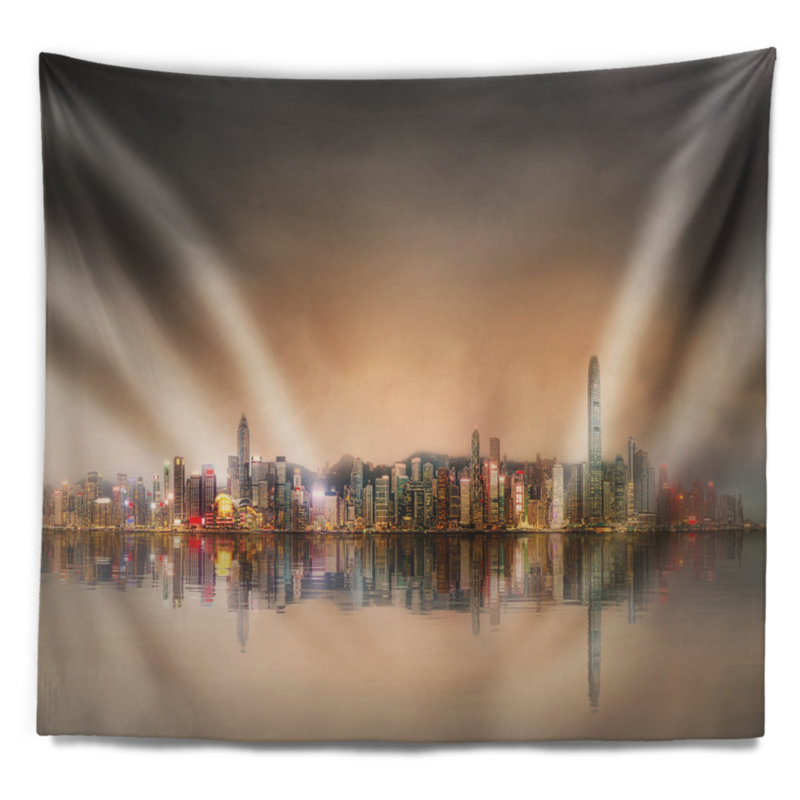 Polyester Tapestry, 50" H x 60" W