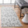 Tapis gris anthracite / ivoire Paz