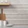 Microsaic Lines Storm Polished Marble Mosaic Tile