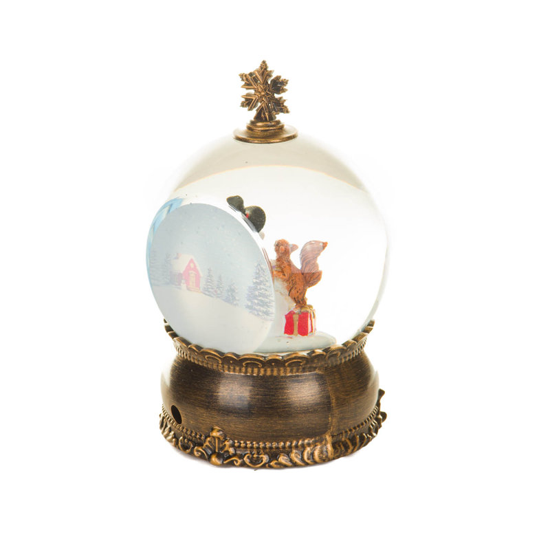 Bauble LED Snow Globe