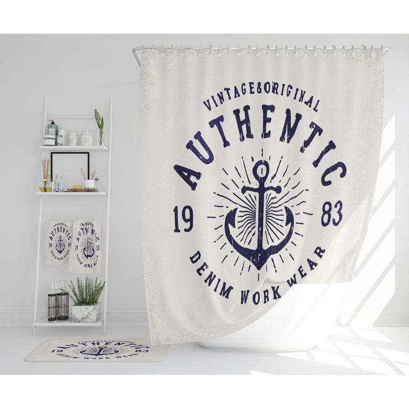 Nekesia Polyester Shower Curtain Set