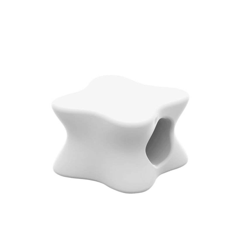 Pal Plastic/Resin Coffee Table, White