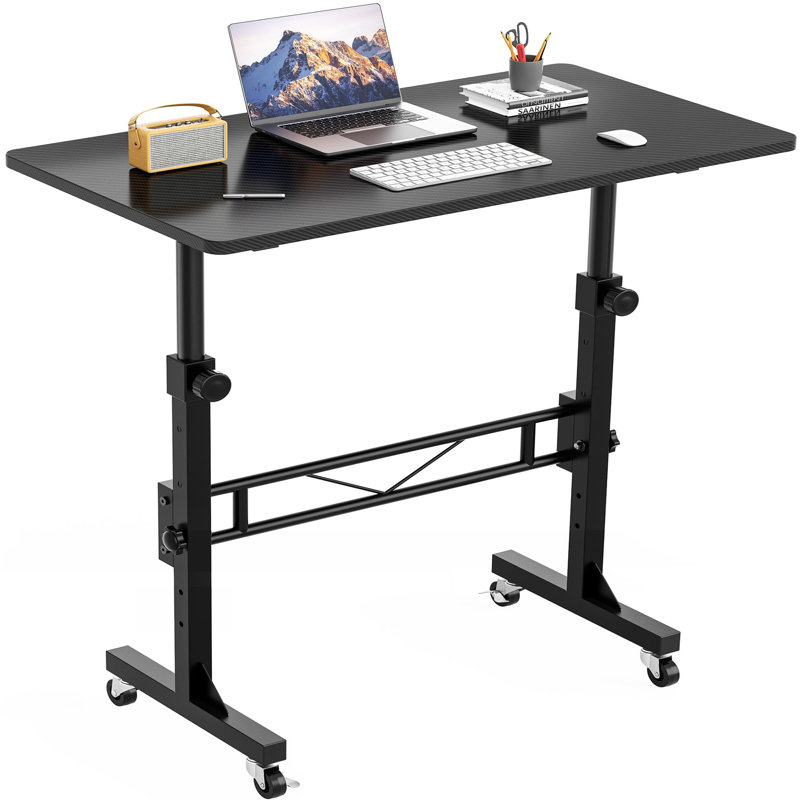 Steel Computer Desk, Black