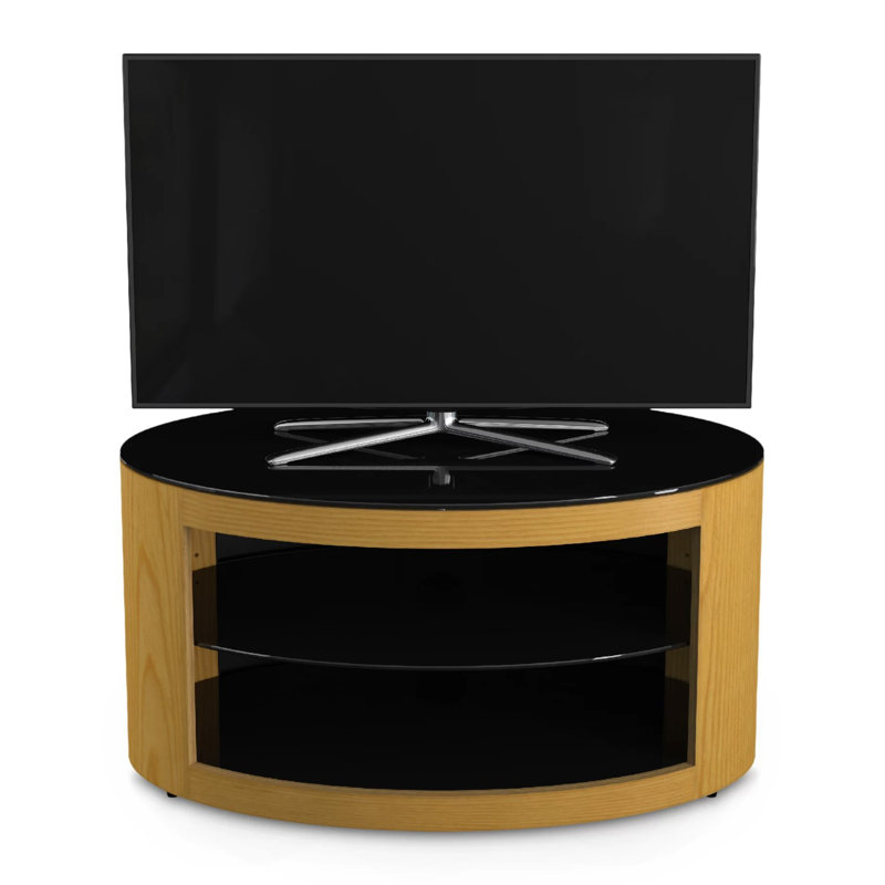 WST800BUCB TV Stand for TVs up to 40", Oak, 110cm W