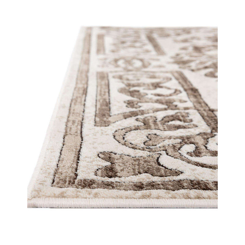 Alexzandar Ikat Indoor Rug, Rectangle 4' x 6'
