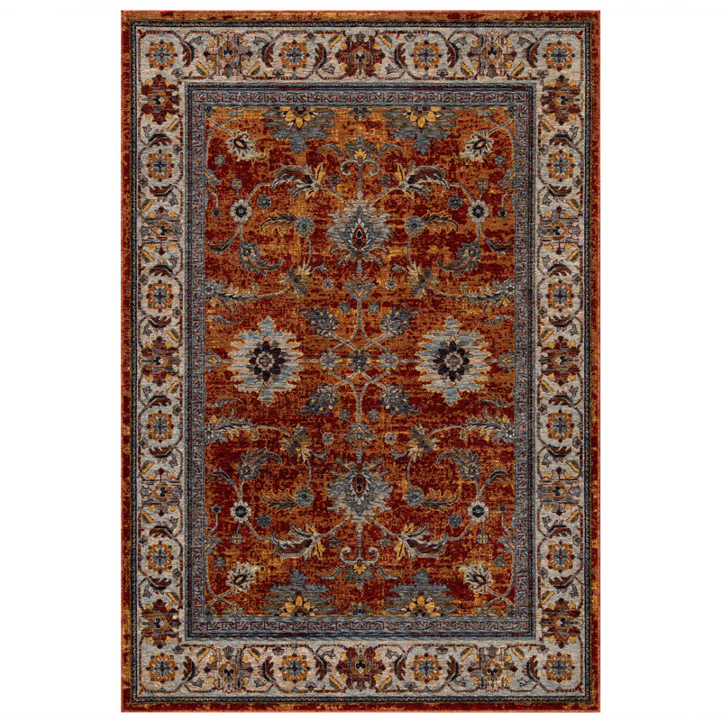 Brecken Oriental Area Rug, Rectangle 240 x 340cm