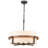 Rustic Drum Chandelier 4-light Dining Room Chandelier