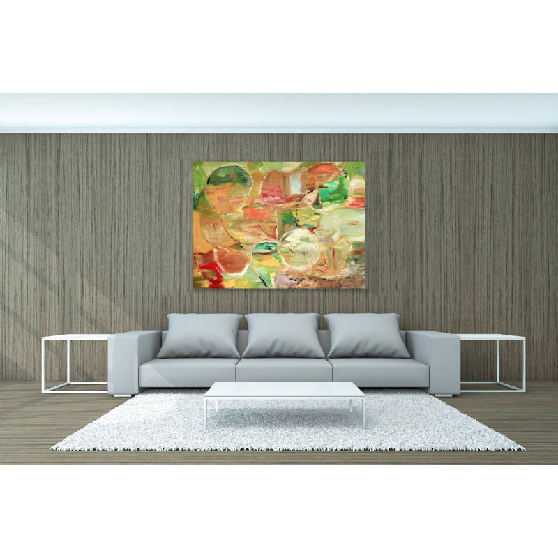 Ballons sur toile par Irina Gorbman, H 20 po x l 16 po