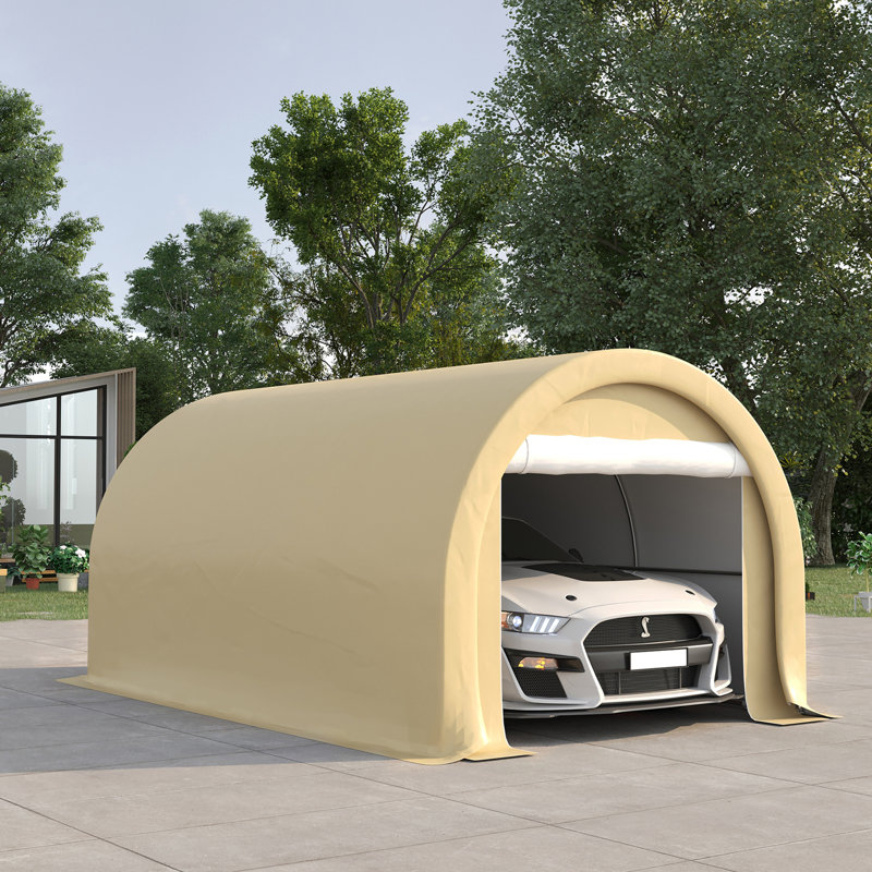 Tente de garage 10 'x 16', Beige