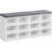 12 Pair Shoe Storage Bench
