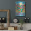 Art mural en métal Rosecliff Heights-821140786