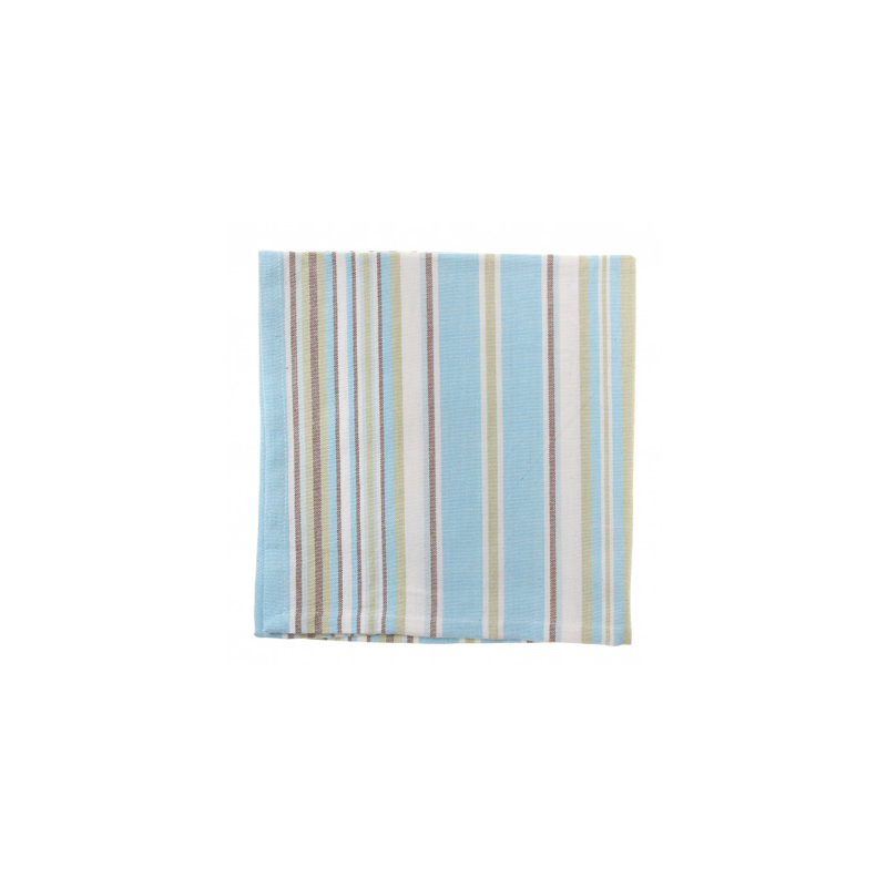 Gish Striped 100% Cotton Tablecloth, Rectangular 86" x 60"