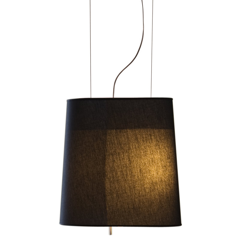 Loft 1 - Light Single Pendant, Black