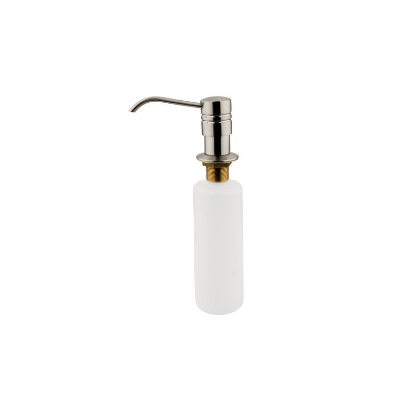 Decorative Soap Dispenser, Satin Nickel
