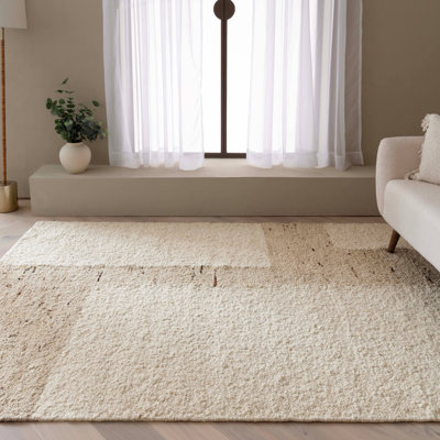 Anaxagoras Rectangle Stone Wool Hand Woven Area Rug