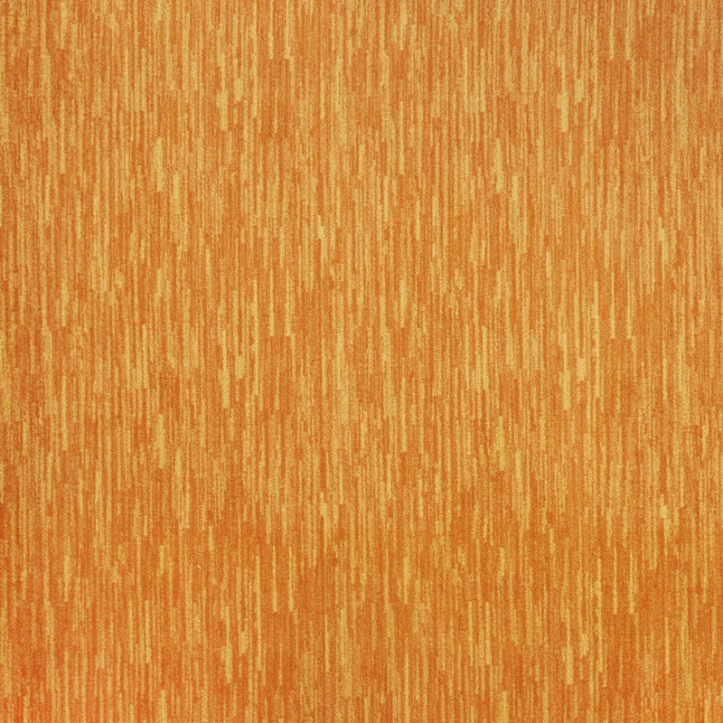 Mullican Sandy Solid Sunburst Orange Easy Care Indoor/Outdoor Area Rug, Square 7'