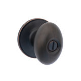 J Series Dublin Privacy Knobset with Round Rosette
